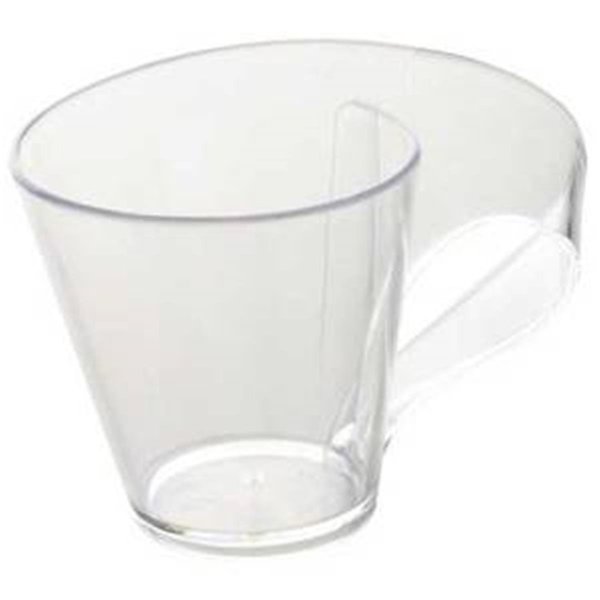 Fineline Settings Clear 2.7 oz. Tiny TonicsCoffee Mugs 6400-CL